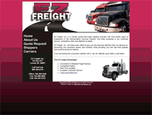 Tablet Screenshot of ezfreight.org